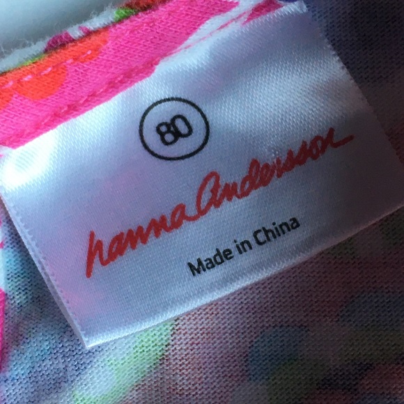 Hanna Andersson dress size 80 12 18 months pink - Picture 11 of 14